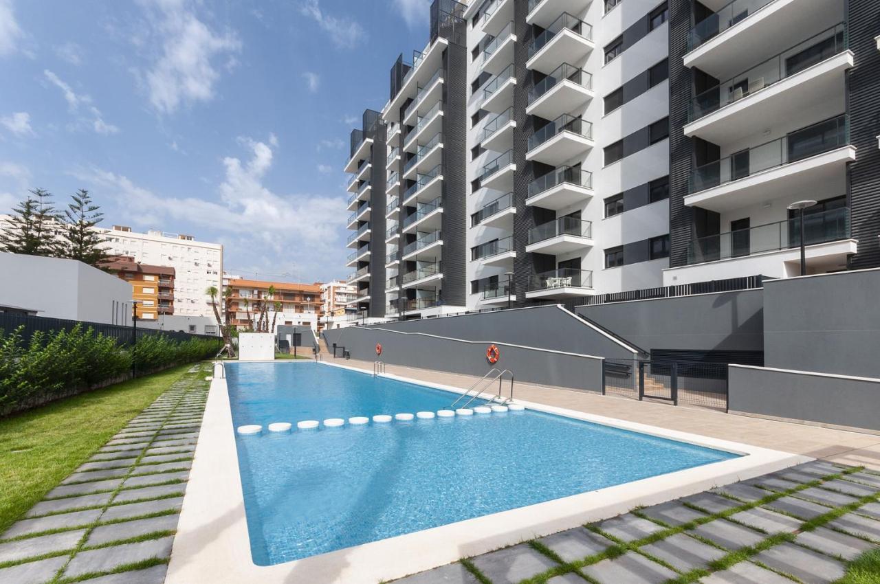 Ag Residencial El Alamo Apartamento Playa de Gandia Exterior foto